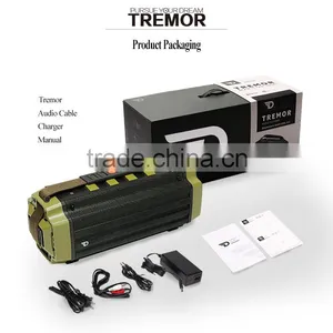 Dreamwave TREMOR Army Green Aluminum Wireless 50W Rugged Outdoor Bluetooth Speaker thumbnail-4