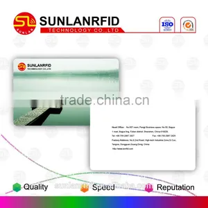 Laser Logo Number 13.54MHZ Frequnecy ISO Size PET RFID Graphic Card thumbnail-2