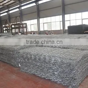 Rock Filled Galfan Wire+pvc Coated Gabion Baskets/gabion Box 2m*1m*1m thumbnail-6
