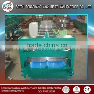 Best Sell Stone Coated Roof Tile Making Machine Line, Trapezoidal Single Sheet Roof Roll Forming Machine thumbnail-5