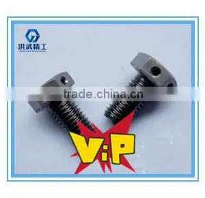 Hexagon Head Bolts With Hole on Head thumbnail-1