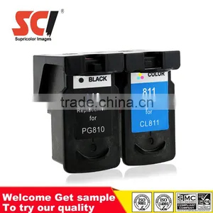 Higrh Quality no Color Deviation Compatible Ink Cartridge for Canon pg 810 cl 811 thumbnail-1