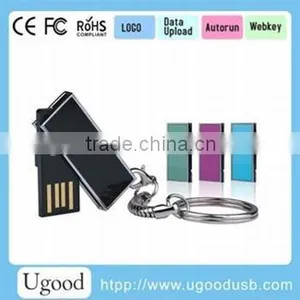 China Supplier Key Ring USB Flash Drive 16GB, 3 Years Warranty Bulk Metal USB Disk, Paypal Acceptable Mini USB Storage thumbnail-4