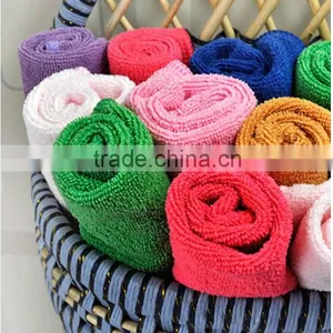 Wholsale Colorful Microfiber Towel Kitchen Clean Towel thumbnail-1