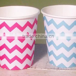 Wave Wholesale Party Disposable Paper Cup Cheap Beverage Paper Cup thumbnail-6