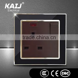 Acrylic Plate Wall Mounted Electric Light 13 a 1 Gang 3 Pin Switched Socket thumbnail-1