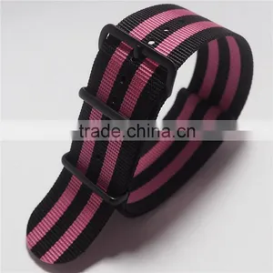 PVD Black Heat Welded Watch Band 20mm With Wrist thumbnail-6