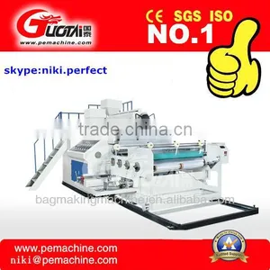HOT SALE! DF-1000 Single/Double-Layer Co-extrusion Stretch Film Machine thumbnail-1