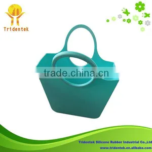 Wholesale Promotion Gift Convenient Silicone Shopping Bag Manufacturer thumbnail-1
