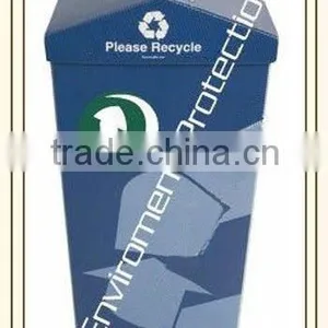 2014 High Quality Corrugated Plastic Recycle Bins thumbnail-1