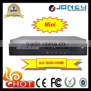 Onvif Linux Embeded Cctv Hd Mini Dvr Recorder Cloud Technology 4ch New Arriving thumbnail-1