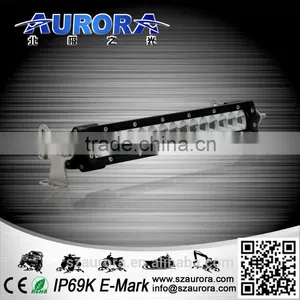 AURORA New Product Hot Cake 10inch Single Row Light Led Light Bar 4x4 thumbnail-1