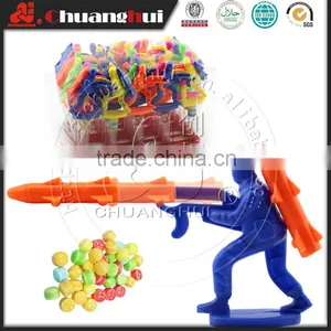 Plastic Rocket Toy Soldier / Gun Toy Candy thumbnail-1