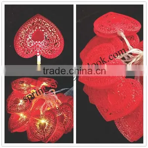 Led String Lights Peach Heart String Light for Christmas Indoor and Outdoor thumbnail-2