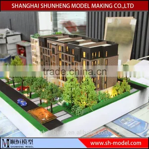 Villa Miniature Building Scale Models Making for Real Estate Exhibition thumbnail-1