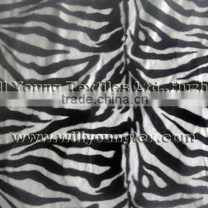 Amazing Quality Velboa Fabric With Animal Printing thumbnail-1
