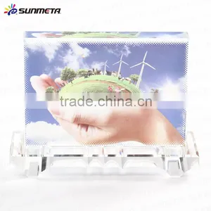 Coated Sublimation Crystal Blank DIY Crystal Photo Frame BSJ-22 thumbnail-3
