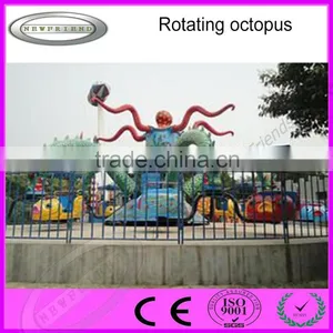 Outdoor Water Amusement Rotary Octopus Rides for Kids With High Quality thumbnail-2