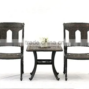 Wholesale Cast Aluminum Luxury Furniture Outdoor Leisure Patio Chair Garden Outdoor Furniture thumbnail-1