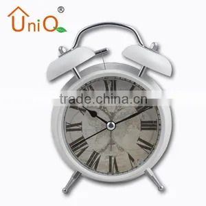 Classical Two Bell Metal Desktop Alarm Clock thumbnail-1