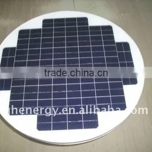 10wp 12v Round Solar Panel Monocrystalline Solar Module thumbnail-1