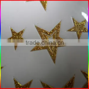 Gold Stars Glitter Powder Stickers thumbnail-2
