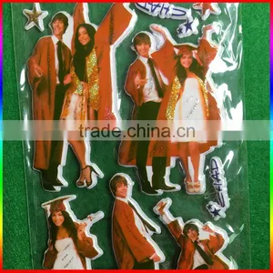 Fashion Boys and Girls Design 3D Puffy Sticker thumbnail-2