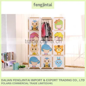 2015 Hot Sales High Quality Fabric and Bedroom Furniture Type Clothes Closet thumbnail-1