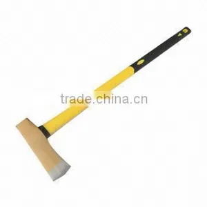 Splitting Maul, SM16 2.5KG With 70% Fiberglass Handle, Made of Drop-forged 45# Carbon Steel Head, Heat Treatment, HRC47-55 thumbnail-1