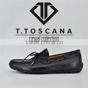 2016 Men Comfortable Hot Sell Python Leather Driving Casual Shoes thumbnail-2