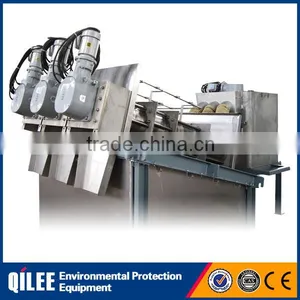 Rotary Drum Thickening Automatic Sludge Dewatering of Butchery,husbandry thumbnail-1