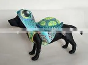 Factory Wholesale Big Eye Turtle Shaped Plush Pet Clothes Dog Coat Plush Turtle Pet Cosplay Costume Plush Dog Costume Cat Coat thumbnail-1