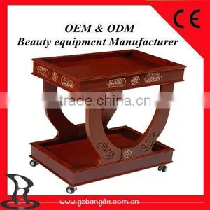 Wooden Trolley for Spa Furniture BD-X thumbnail-1