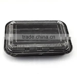 Transparent Lid Disposable Plastic Sushi Container thumbnail-3