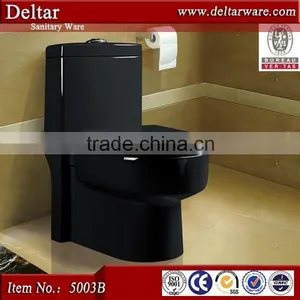 Sanitary Ware Bathroom Ceramic Colour Toilet With Bidet , Golden Dragon Toilet thumbnail-2