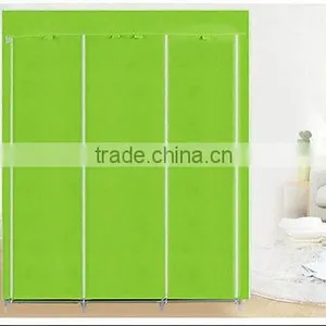 Portable Clothes Rack Wardrobes Bedroom,Wardrobe Closet Storage Organizer Garment Rack With Shelves thumbnail-4