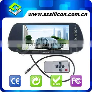 7 "car Monitors Rear View Mirror Lcd Car Monitor Screen thumbnail-1