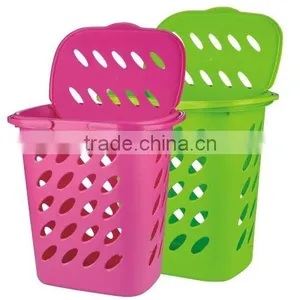Plastic Laundry Basket,plastic Basket,,plastic Storage Basket,basket of Dirty Laundry thumbnail-4