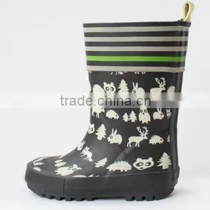 Wholesale Animal Pattern Rubber Rain Boots for Kids thumbnail-1