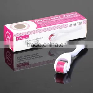 1pc Titanium Micro Needle 540 Acne Scar Marks Freckle Derma Skin Meso Roller thumbnail-3