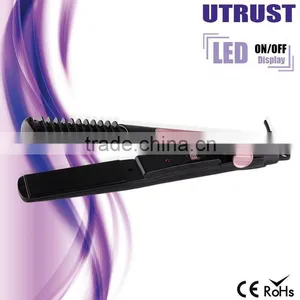 CE ROSH Remarked Electric Hair Straightening Comb As Seen As On TV Hair Straightener thumbnail-1