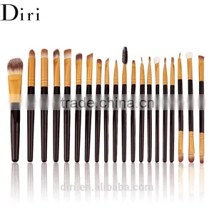 20pcs Top Quality Black Makeup Cylinder Cosmetics Brushes thumbnail-3