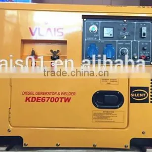 2016 Guangzhou CE Silent 5kw Welder Generator Portable Automatic Welding Machine for Sale thumbnail-2