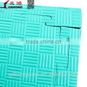 20mm Non-toxic Five Lines Interlocking Foam Mat Tatami Puzzle Mat Martial Jigsaw Mat Factory From Qingdao, China thumbnail-4