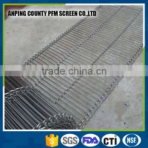 Factory Top Quality Balanced Weave Stainless Steel Wire Mesh Conveyor Belt thumbnail-5