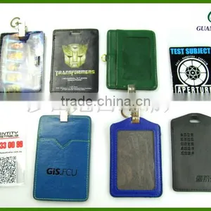 Leather Soft Plastic Card Holder/ Name Card Holder Made in China thumbnail-1