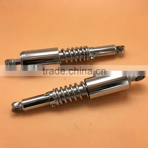 One Pair Chrome Rear Shock Fork HD ST50 ST70 CF50 CF70 SS50 SS65 Mini Bikes thumbnail-2