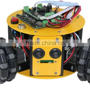 3WD 100mm Omni Wheel Mini Mobile Robot Kit 10016 thumbnail-1