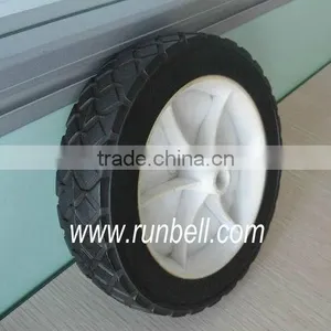 Rubber Solid Lawn Mower Castor Wheel thumbnail-1