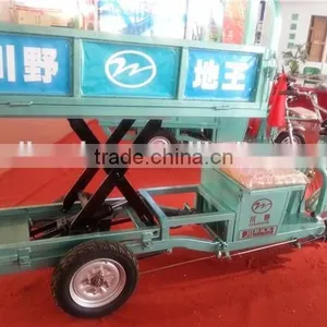 650W Farm Electric Cargo Box Tricycle/ Liftable and Lowerable thumbnail-1